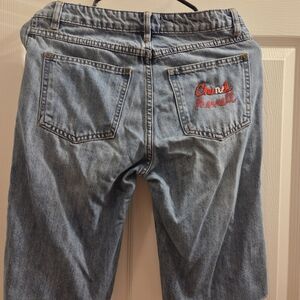 ***SOLD***Chanel PHARRELL Embroidered Denim Jeans